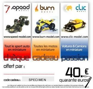 Divers Chque cadeau 40 euros  autre