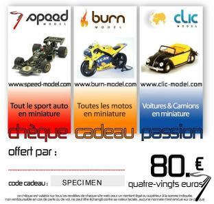 Divers Chque cadeau 80 euros  autre