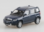 Skoda . bleue métalisé 1/43