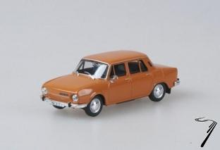 Skoda . L orange 1/43