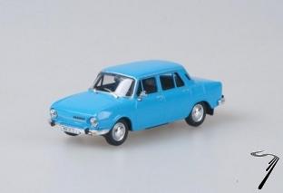 Skoda . L bleu clair 1/43