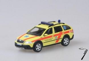 Skoda . Combi Scout urgence 1/43