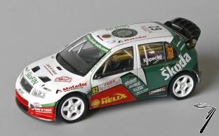 Skoda Fabia WRC Evo II #62 MC   1/43