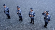Divers . set of 4 state trooper 1/43