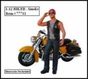Divers Biker figure Smoke (bike not inclued) Biker figure Smoke (bike not inclued) 1/12