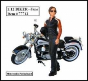 Divers Biker figure Jane (bike not inclued) Biker figure Jane (bike not inclued) 1/12