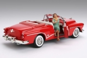 Divers . Linda figure 1950s (car not inclued) 1/18