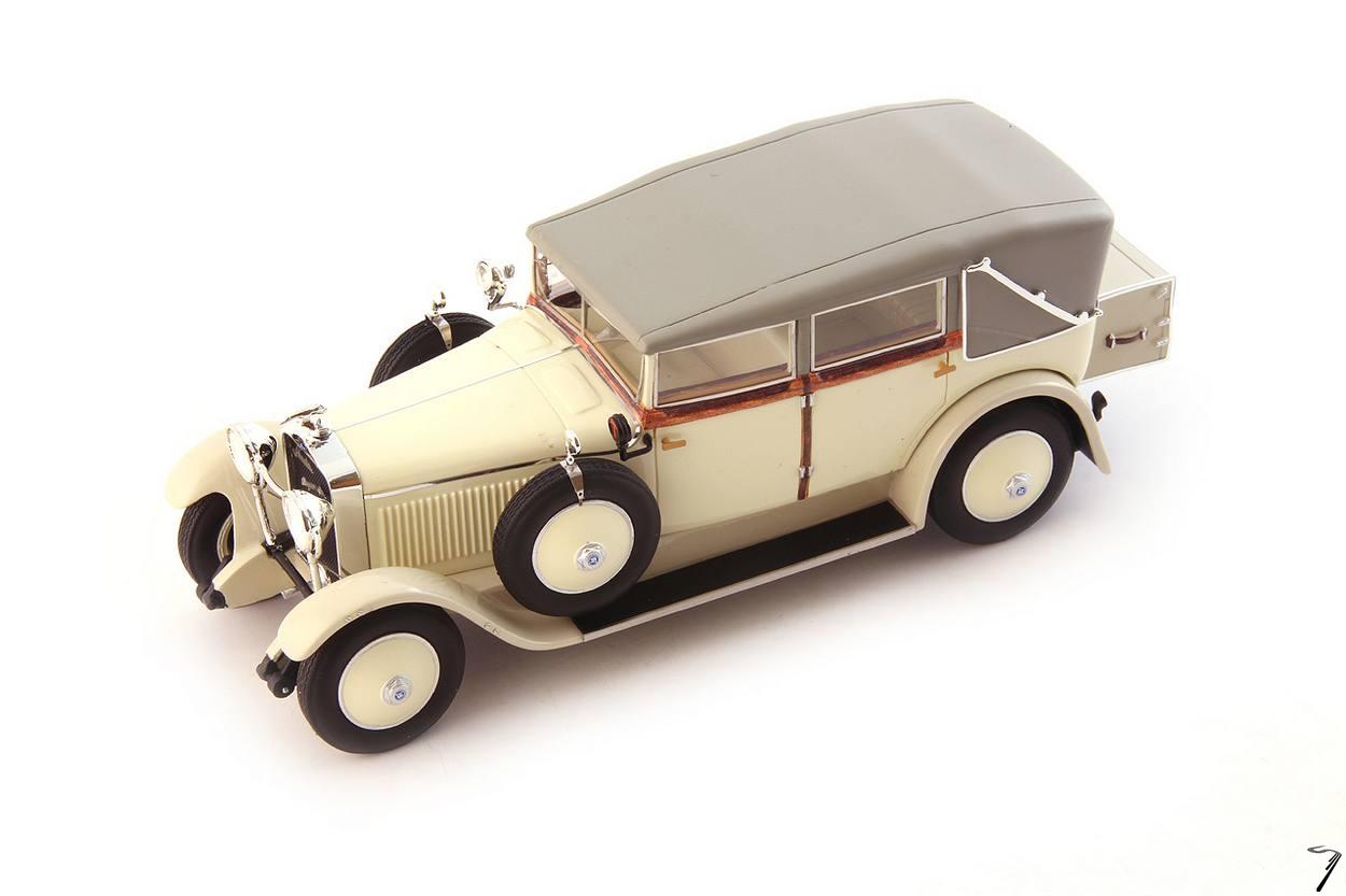 Skoda . Hispano Suiza 25/100PS Dcouvrable Ivoire 1/43