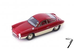 Panhard . Dolomites Rouge Ivoire - France 1/43