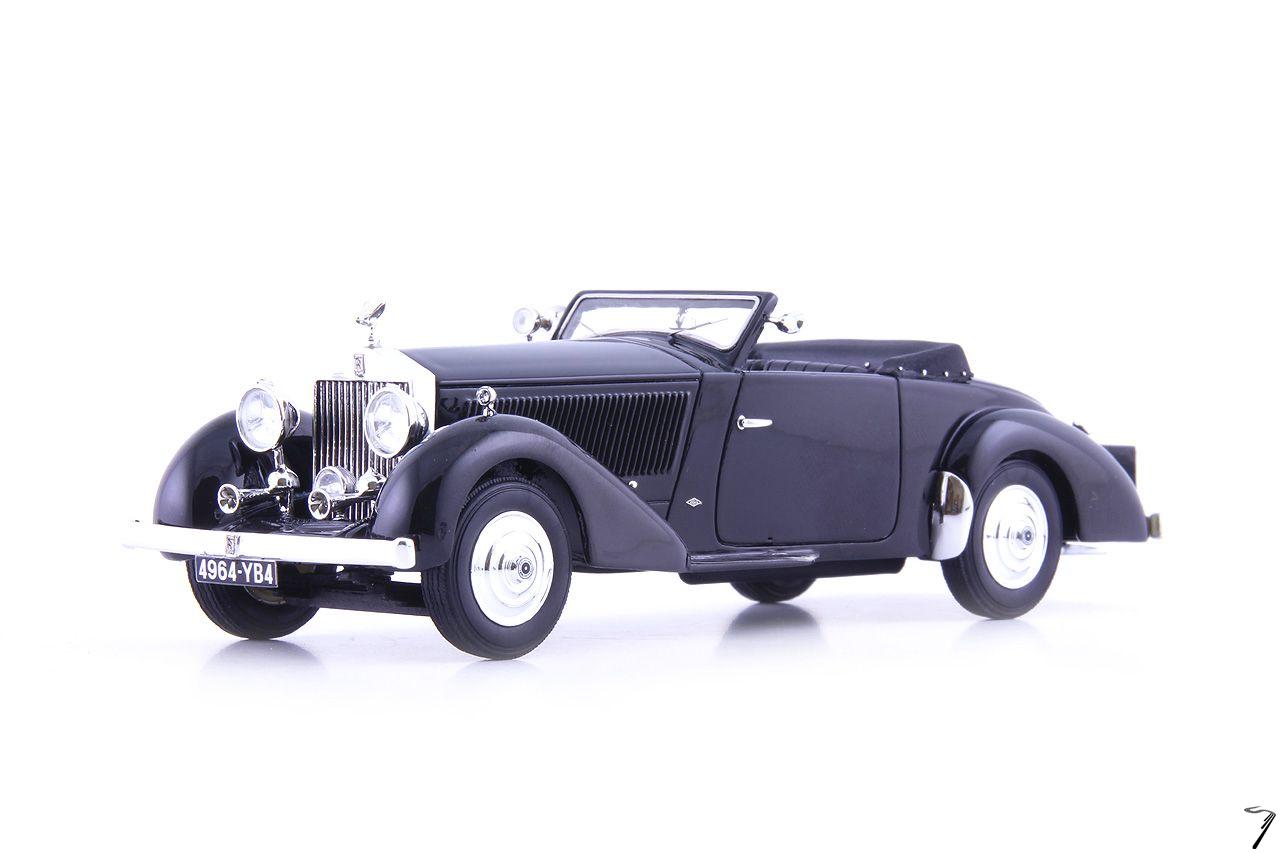 Rolls Royce . II Continental Binder noire - France / Grande Bretagne 1/43