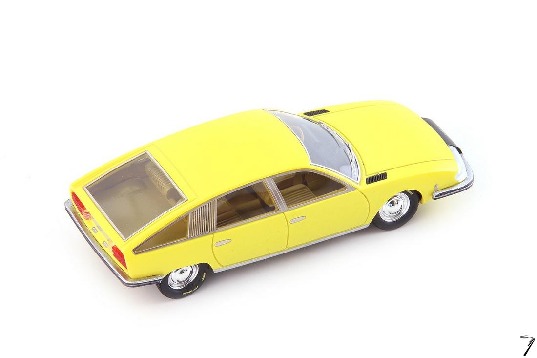 BMC 1800 Pininfarina Jaune - Italie 1800 Pininfarina Jaune - Italie 1/43