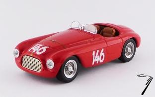 Ferrari 166 MM Barchetta #146 1er coupe d'or des Dolomites  1/43