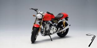 Norton Commando 952 rouge  1/12