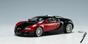 Bugatti Veyron 16.4 black/red 16.4 black/red 1/43