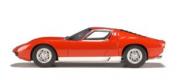 Lamborghini Miura SV rouge SV Rouge 1/18