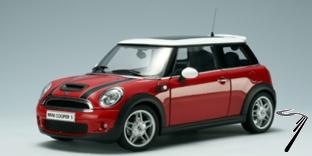 Mini . S red 1/18