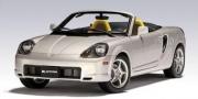 Toyota MR2 Spider silver 2 Spider Silver 1/18