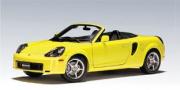 Toyota MR2 Spider yellow 2 Spider Yellow 1/18