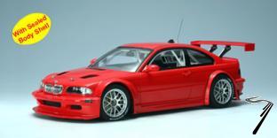 BMW M3 GTR 24H Nurburgring Rouge  1/18