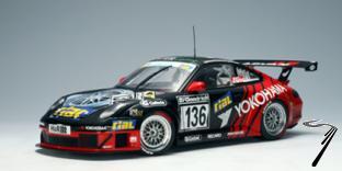 Porsche 911(996) GT3 RSR N�136 Yokahoma  1/18