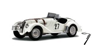 BMW 328 Roadster #27 24H Le Mans  1/18