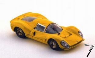 Ferrari 412 P Test yellow P Test Yellow 1/43