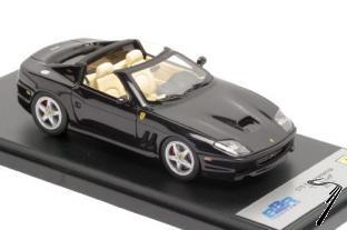 Ferrari 575 Superamerica capote ouverte Superamerica Noir 1/43