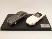 Jaguar . Coffret coup&eacute; 1961 + spyder 2011 - limit&eacute; &agrave; 298 pi&egrave;ces 1/43