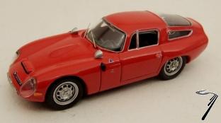 Alfa Romeo . TZ1 Rouge  1/43