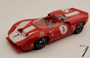 Lola T70 Spider #7 Riverside  1/43