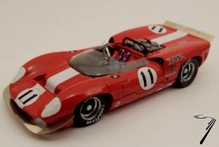 Lola T70 Spider #11 Laguna Seca  1/43