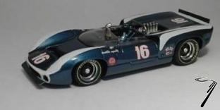 Lola T70 Spider #16 Riverside  1/43