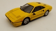 Ferrari 308 GTB Quattrovalvole jaune GTB Quattrovalvole Jaune 1/43