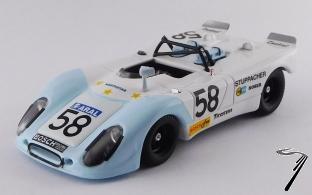 Porsche 908/02 Flunder #58 24H de Mans  1/43