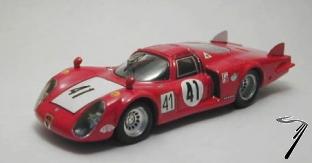 Alfa Romeo 33.2 N41 24H Le Mans  1/43