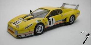 Ferrari 512 BB N61 24H Le Mans  1/43