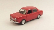 Simca . Abarth red  1/43