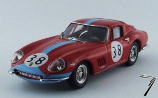 Ferrari 275 GTB/4 coup #38 1er 1000KM de Paris  1/43