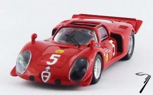 Alfa Romeo 33.2 Spyder #5 1er Montlhry  1/43