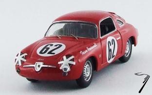 Fiat 750 Abarth #62 12H Sebring  1/43