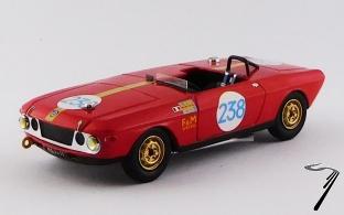 Lancia Fulvia F&M Spcial HF #238 9me Targa Florio - modle en rsine  1/43