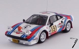 Ferrari 308 GTB Gr.4 #151 Tour de Corse Historique  1/43