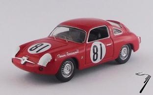 Fiat Abarth 750 #81 record Monza SCCA National Cumberland Road  1/43