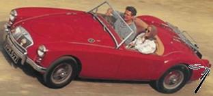 MG . A 1600 red 1/43