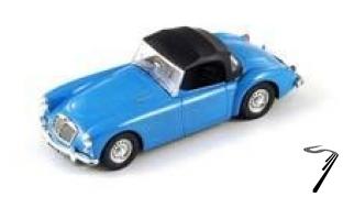 Divers . MGA Twin Cam blue 1/43