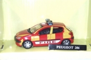 Peugeot . Fireman (GB) 1/43