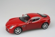 Alfa Romeo . red 1/24