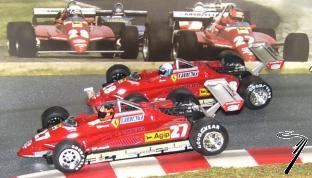 Ferrari 126 C2 Duel Imola GP  1/43