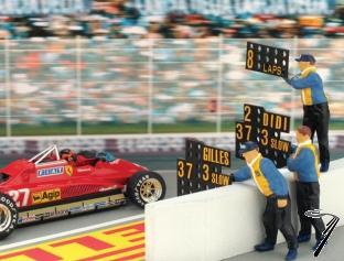 Ferrari 126C2 turbo #27 GP San Marino 
