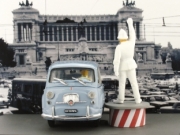 Fiat . Circulation place Venezia &agrave; Rome 1/43